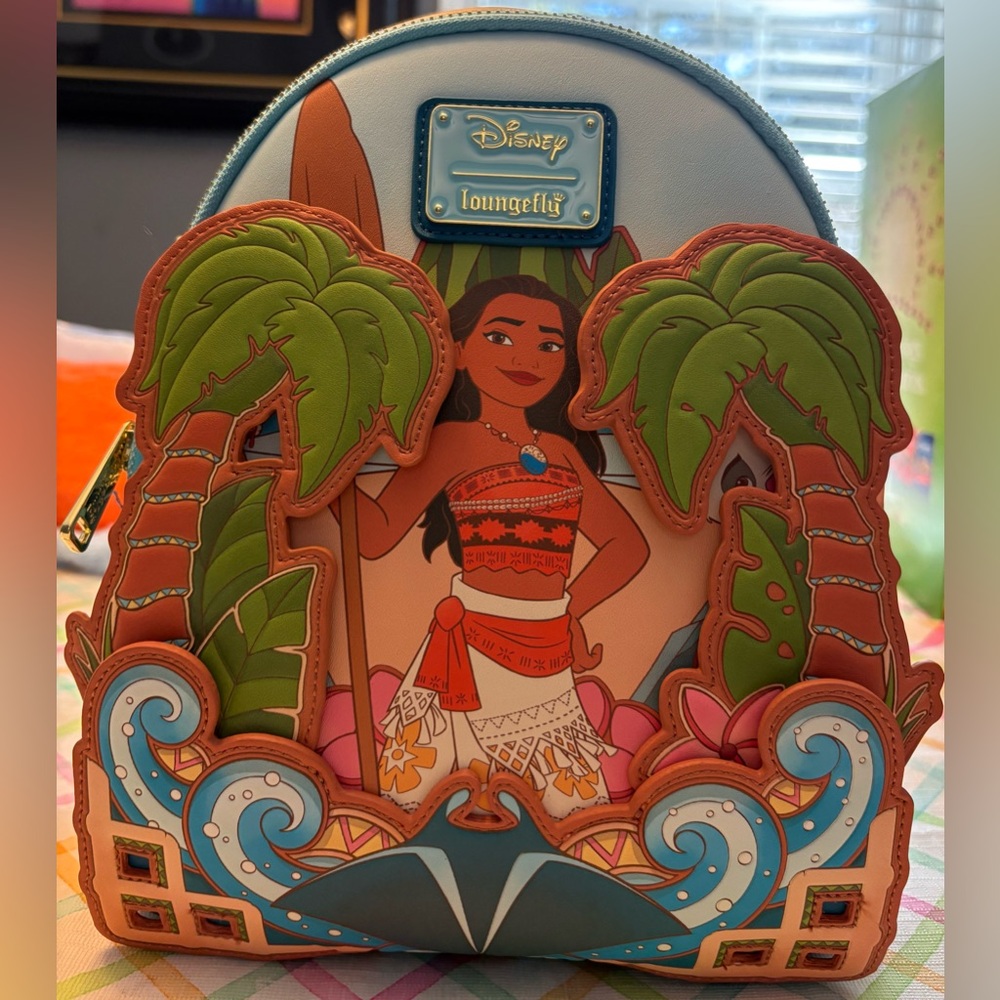 Loungefly Disney Moana Backpack part of the Princess series